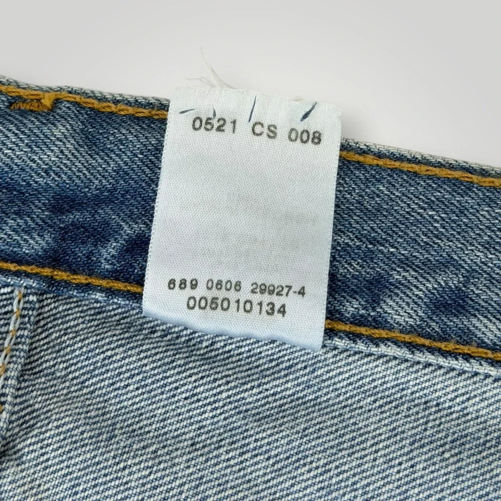NWT Levi's 501 Jeans 42x31 Button Fly Straight Leg‎ Blue Denim Colombia